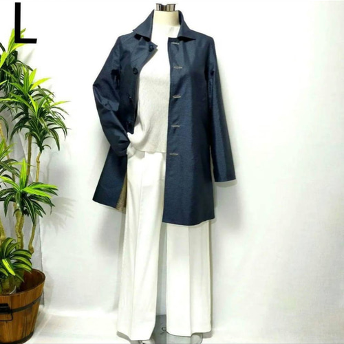 大島紬コート 着物リメイク大島紬コート♪115♪ 大島紬♪90cm♪ 総裏付き - メルカリ