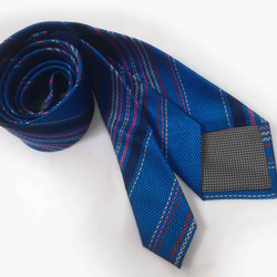 エレクトリックブルーのネクタイElectric blue necktie 4枚目の画像