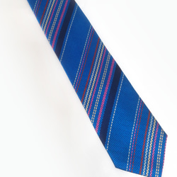 エレクトリックブルーのネクタイElectric blue necktie 1枚目の画像