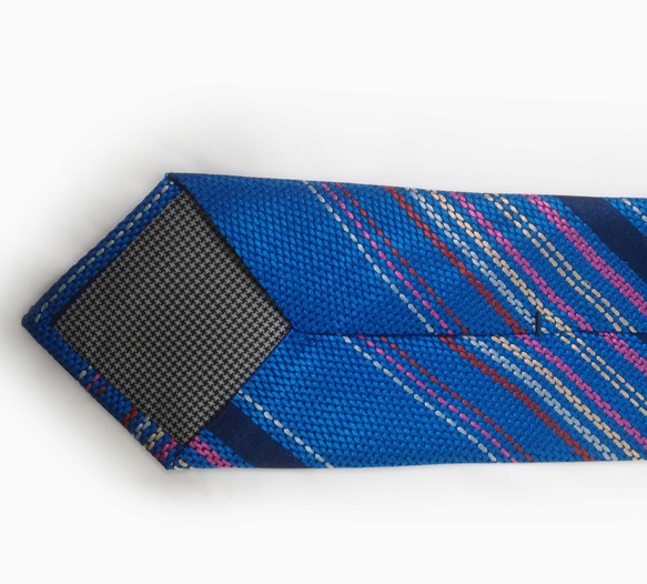 エレクトリックブルーのネクタイElectric blue necktie 5枚目の画像