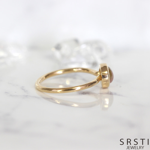 ☆一点物☆バイカラートルマリン K18GP リングC 指輪・リング SRSTI