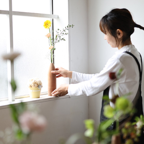濃紺の孔雀絵花瓶と花器セット （ラスト1 最終SALE 2点