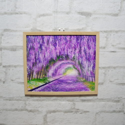 油絵 絵画フジのトンネル 絵画 HR 通販 15758065｜Creema