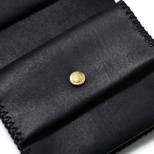 Integral 二つ折り財布 プエブロレザー Black Integral 二つ折り財布 プエブロレザー ネロ - メルカリ