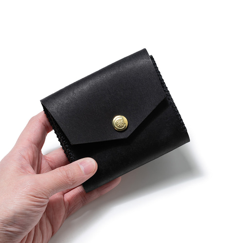 【新品】Lautem 二つ折り財布 イタリアン レザー プエブロ 本革 ブラック Amazon | [Lautem] 二つ折り財布 メンズ ミニ財布 小さい 薄い