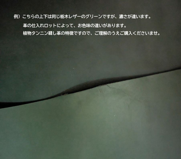 栃木レザーと真鍮製シャックルのキーホルダー 9枚目の画像