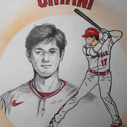 湯浅 みな | #大谷翔平 #大谷選手 #大谷翔平似顔絵 #大谷選手