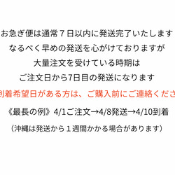 お急ぎ便《 ご注文から7日以内発送 》 2枚目の画像