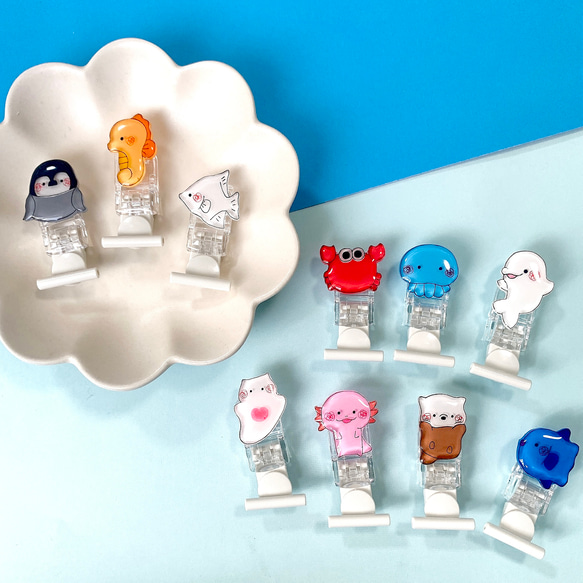 ◎オーダーページ◎ 海のいきもの　入園入学グッズ　カラフル　海の生き物 オーダーページ 海のいきもの 入園入学グッズ カラフル 海の生き物