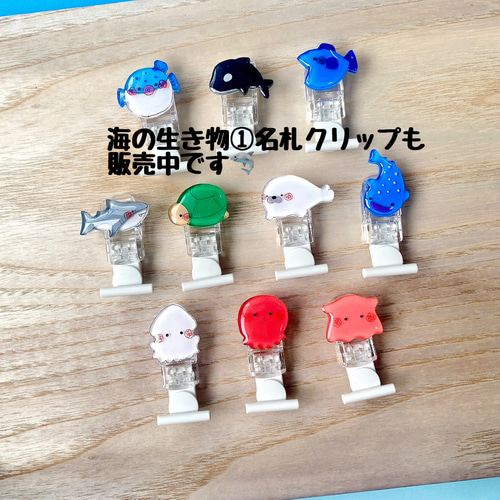 ◎オーダーページ◎ 海のいきもの 入園入学グッズ カラフル 海の生き物