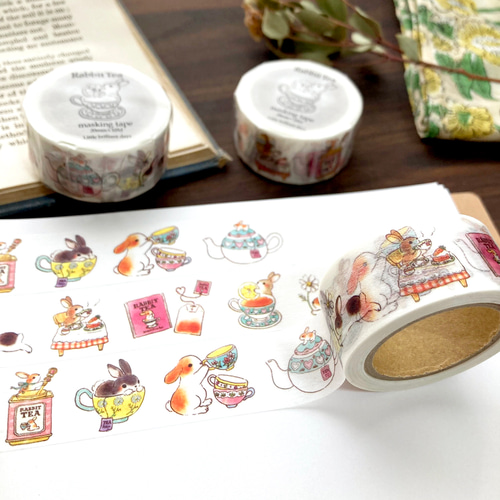 オリジナルマスキングテープ『お茶のある暮らし』【メール便