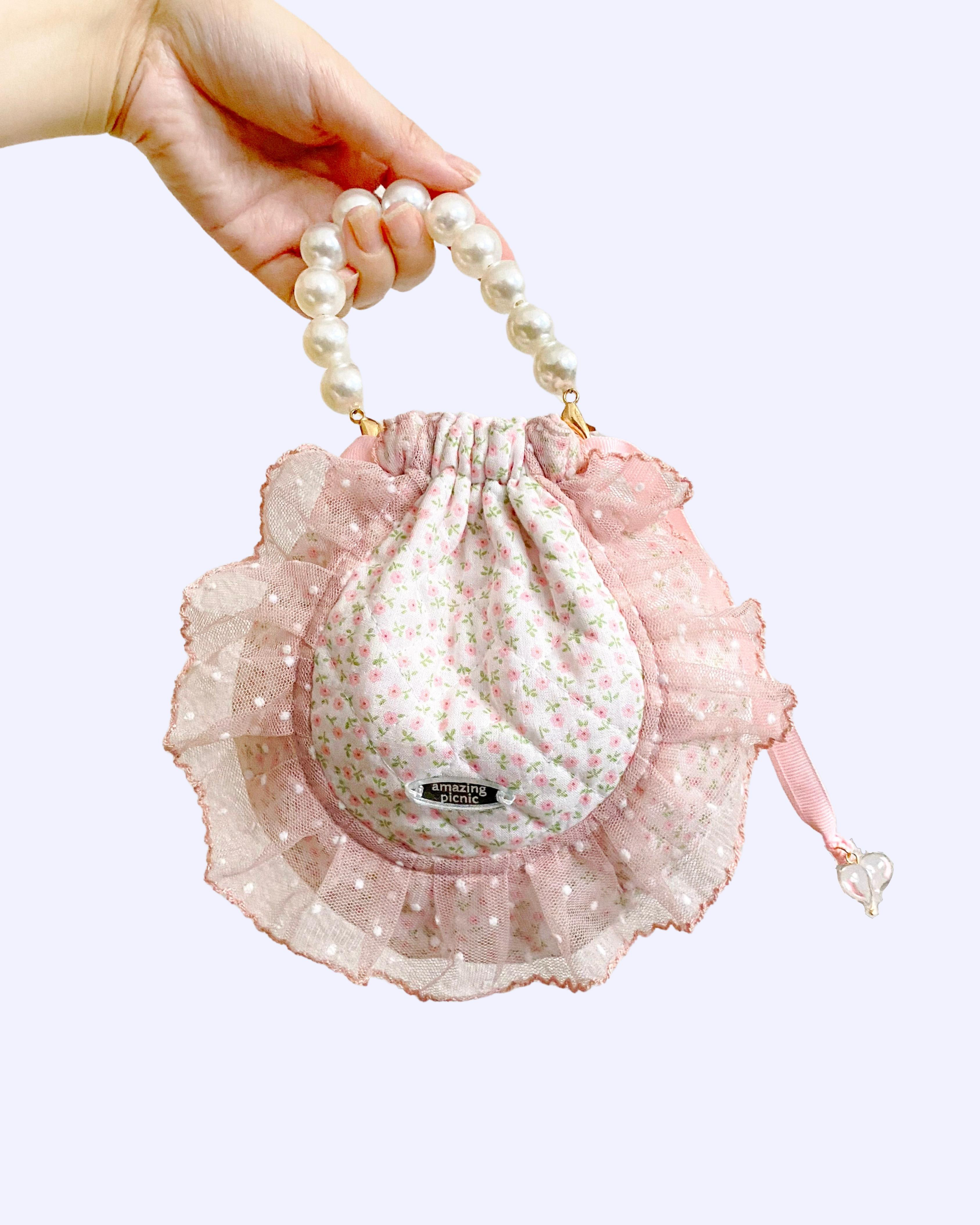 THE MUSEUM VISITOR★韓国★人気★DOT FRILL MINIBAG 水玉ドット THE MUSEUM VISITOR☆韓国☆人気☆DOT FRILL MINIBAG 水玉ドット