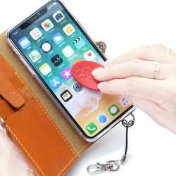 クリーナーストラップ” 14色 画面クリーナー スマホクリーナー 携帯