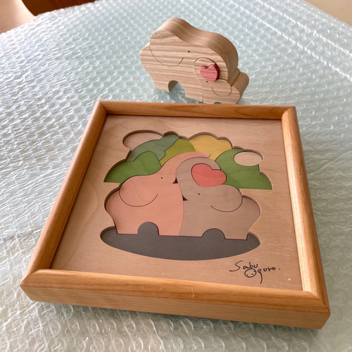 小黒三郎の組み木の動物！12月末まで5％ポイントSALE！日本の