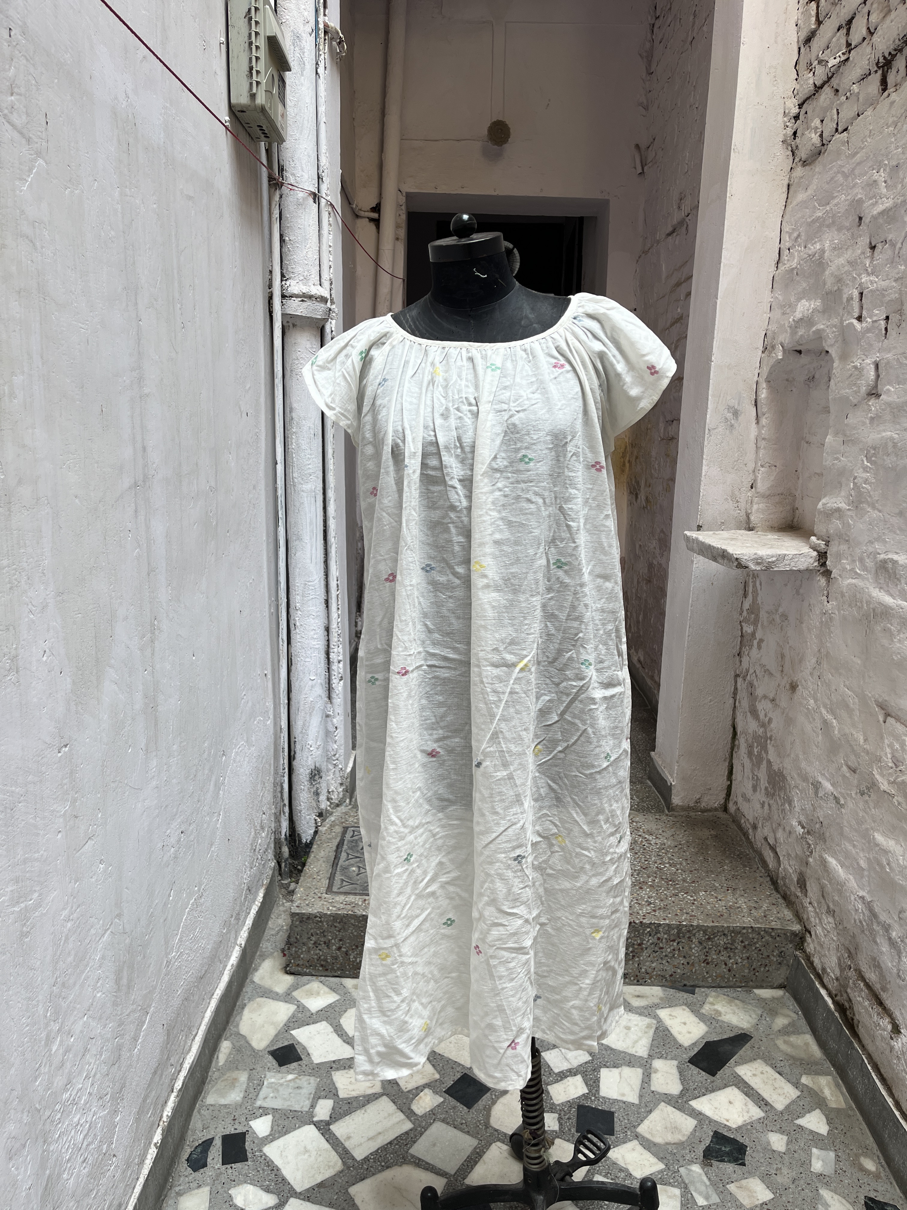 Jamdani dress ジャムダニサマードレス