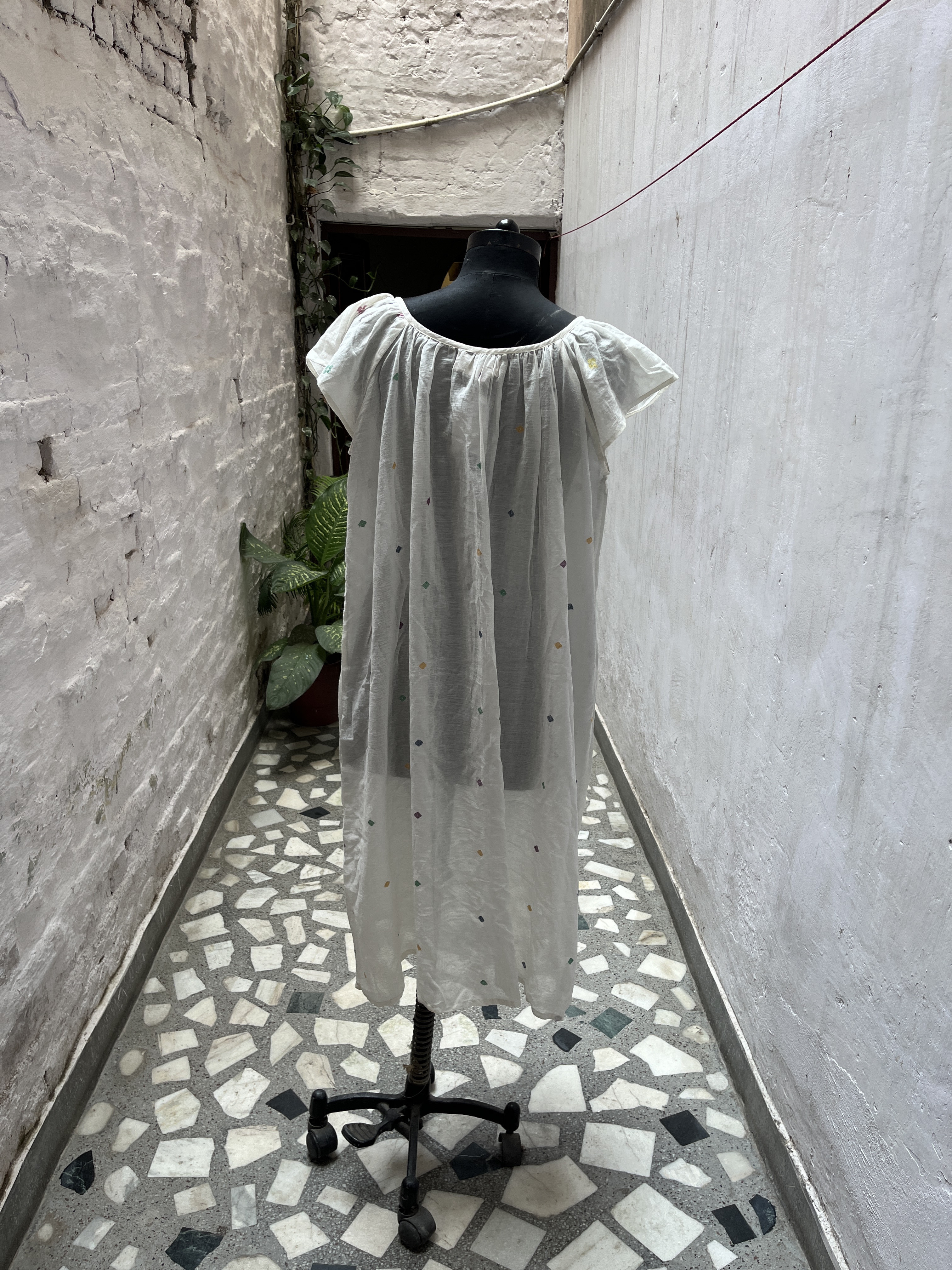 Jamdani dress ジャムダニサマードレス