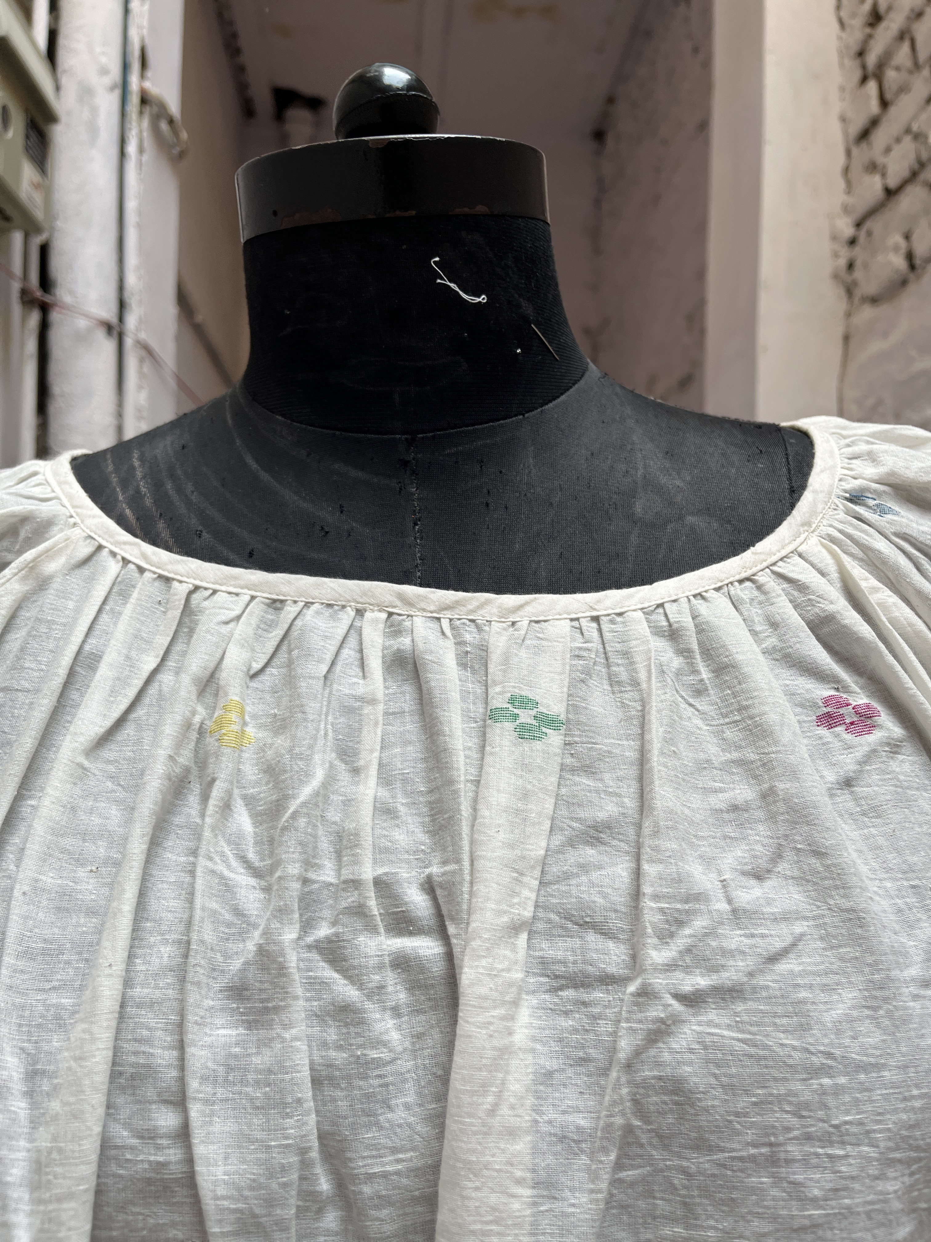 Jamdani dress ジャムダニサマードレス