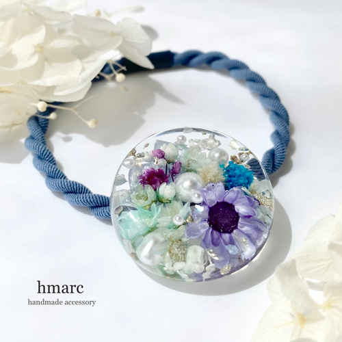 レジン 猫 ヘアゴム ブローチ ポニーフック No.248 レジン猫ヘアゴム