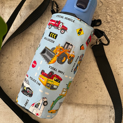 2way＊はたらく車＊男の子保冷＊ペットボトルカバー＊水筒カバー＊水筒