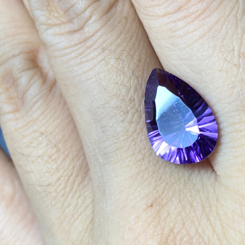 AMR05 天然 アメジスト 楕円 アメシスト 紫水晶 2月誕生石 ルース 裸