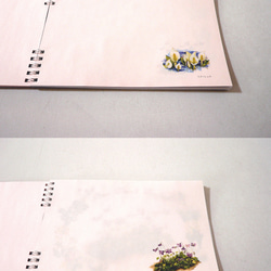 Flower Wreath Notebook 【 SPRING 】 8枚目の画像