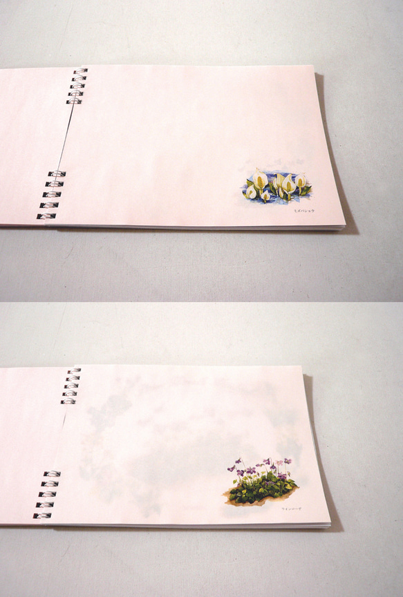 Flower Wreath Notebook 【 SPRING 】 8枚目の画像