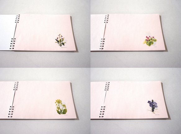 Flower Wreath Notebook 【 SPRING 】 6枚目の画像