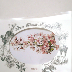 Flower Wreath Notebook 【 SPRING 】 3枚目の画像