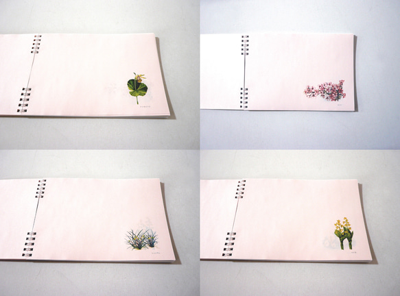 Flower Wreath Notebook 【 SPRING 】 7枚目の画像