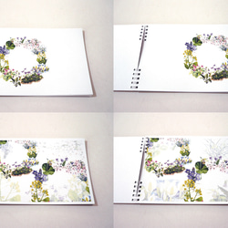 Flower Wreath Notebook 【 SPRING 】 4枚目の画像