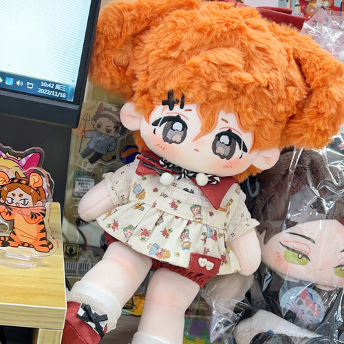 無属性ぬいぐるみ　着替えせぬいぐるみ 25cm 無属性 着せ替えぬいぐるみ オリジナル 25cm R33 骨入り ✿JPGO