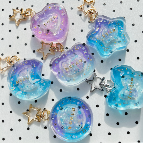 レジン キーホルダー チャーム ミズイロ レジン キーホルダー チャーム ミズイロページ くじら レジン