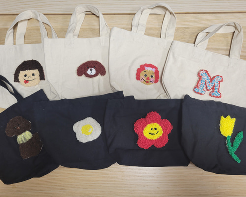 ミニトートバッグ トートバッグ shop hazooパンチニードル作家