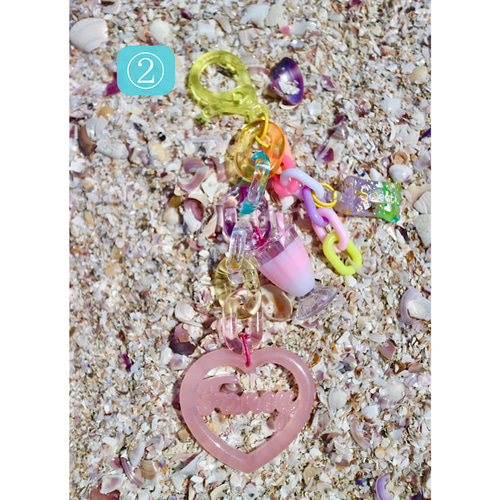 アクリルチェーンストラップ その他雑貨 LINO acryl design 通販