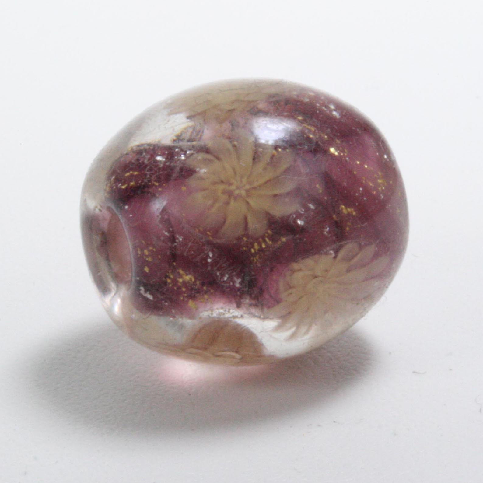 とんぼ玉　花とんぼ玉　ガラス　キラキラ