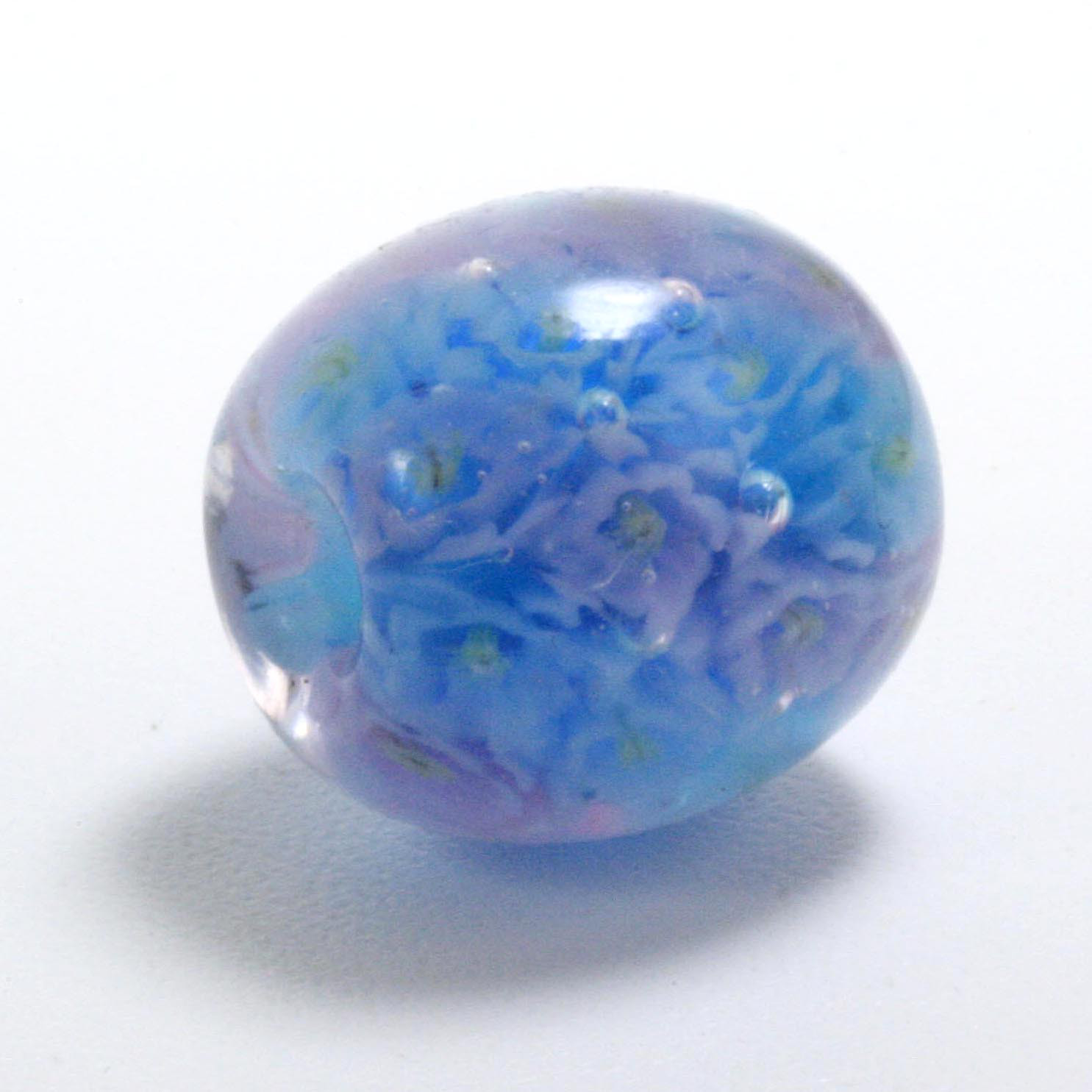 とんぼ玉　花束とんぼ玉　ガラス　花とんぼ玉