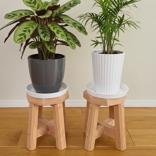 空間をうめるミニ花台(八角) 飾り台 花台 フラワースツール 店舗