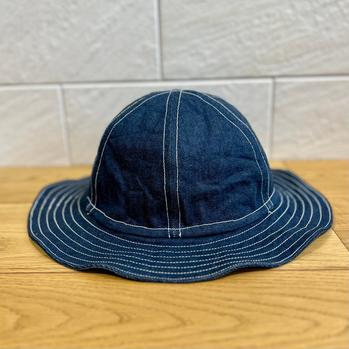 岡山産58cmUS ARMY M-37 DenimHATウォバッシュデニムハット 岡山産58cmUS ARMY M-37 DenimHATウォバッシュデニムハット