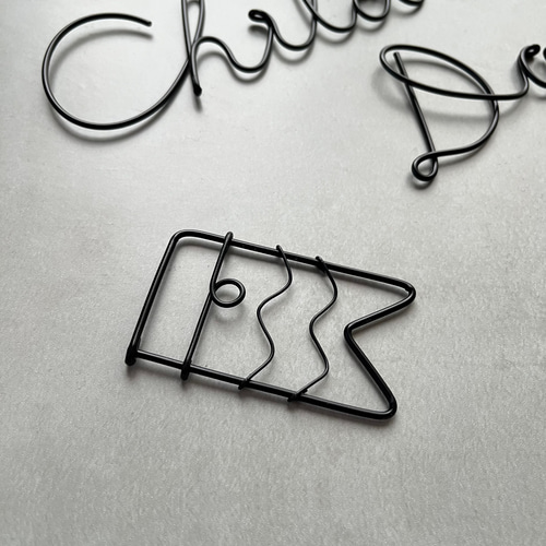 送料無料 こどもの日 ワイヤークラフト Children's day レターバナー