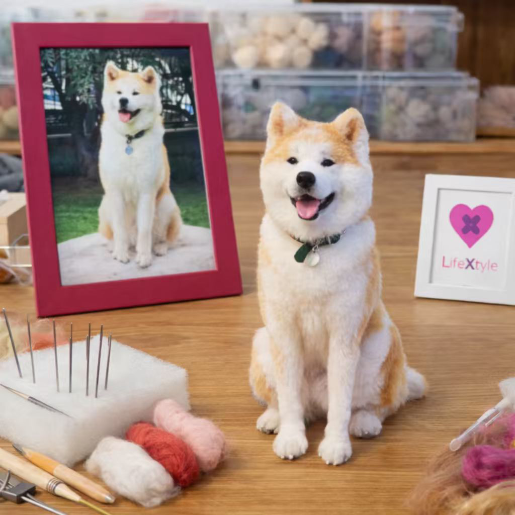 羊毛フェルト そっくり ペット オーダーメイド｜写真から作る ペットリアル ぬいぐるみ｜愛犬 ロス メモリアル レプリカ