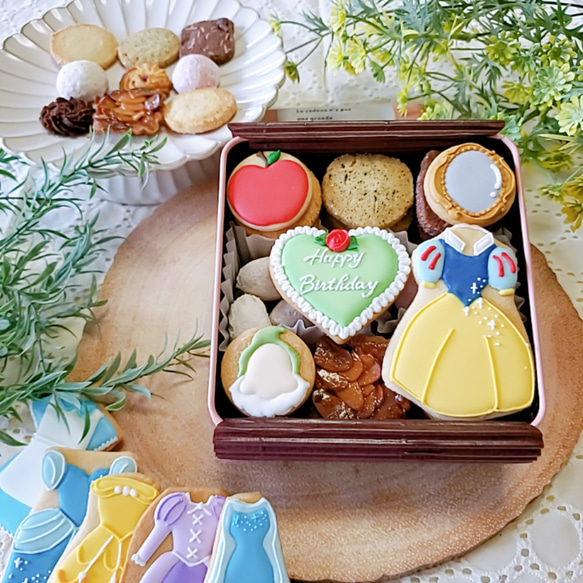 プリンセスクッキー缶(白雪姫) クッキー CAN-tasticcookies