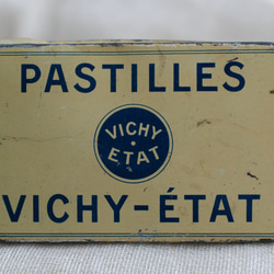 フランス缶 Vichy缶 ヴィシー缶 大 9枚目の画像