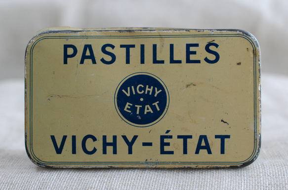 フランス缶 Vichy缶 ヴィシー缶 大 9枚目の画像