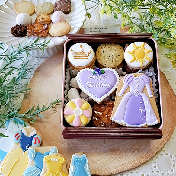 Disney - としmi様/ディズニー　20周年/ラプンツェル　クッキー缶 MezzoMiki | おしゃれな缶パッケージ入り！ 東京ディズニー