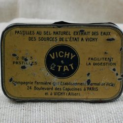フランス缶 Vichy缶 ヴィシー缶 小 12枚目の画像