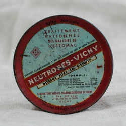 フランス缶 Vichy缶 ヴィシー缶 薬缶 3枚目の画像