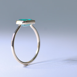 Emerald K10YG Ring 【Ponte/ポンテ】 3枚目の画像