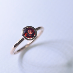 Garnet_0.62ct K18PG Ring 【Ponte/ポンテ】 5枚目の画像