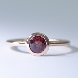 Garnet_0.62ct K18PG Ring 【Ponte/ポンテ】 1枚目の画像