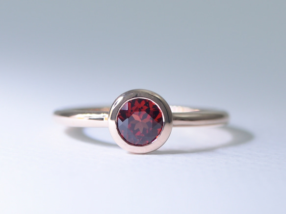 Garnet_0.62ct K18PG Ring 【Ponte/ポンテ】 1枚目の画像